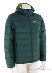 Jack Wolfskin Ather Down Hoody Herren Outdoorjacke-Oliv-Dunkelgrün-XL