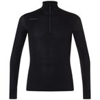 Bergzeit Basics Kaikkialla Sara Half Zip  Herren  Longsleeves schwarz Größe XL