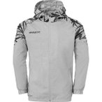 UHLSPORT Kapuzenjacke GOAL 25 EVO WOVEN HOOD JACKET Kids, Größe 164 in Schwarz