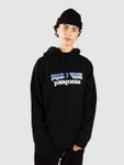 Patagonia P-6 Logo Uprisal Hoodie black Gr. XXL