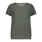 CMP Damen T-Shirts/Tanks ku.Arm Da WOMAN T-SHIRT, Größe 48 in Schwarz