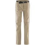 Maier Sports Nata T-Zip Off Hose Damen  Zip-Hosen beige Größe 4XL Trekking  Wi