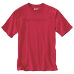Carhartt - Dearborn Relaxed Logo T-Shirt - T-Shirt Gr L rot