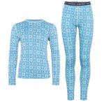 Kari Traa - Kid's Hennie Set - Merinounterwäsche Gr 10 Years blau