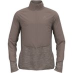 ODLO Herren Jacket RUN EASY WARM HYBRID, Größe M in Braun