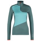 Ortovox - Women's Fleece Light Zip Neck - Fleecepullover Gr M türkis