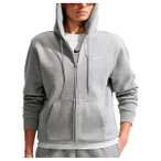 Nike - Women's Studio Fleece MW Std Full Zip Hoody - Hoodie Gr XL grau