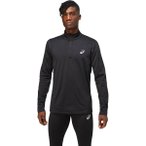 ASICS Herren T-Shirt CORE LS 1/2 ZIP WINTER TOP, Größe XXL in Schwarz