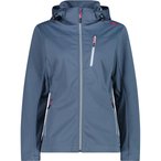 CMP Zip   Damen  Softshelljacke blau Größe S Trekking  Windabweisend Wasserabw