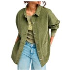 Roxy - Women's Kick Back Washed Cord - Hemd Gr XL oliv