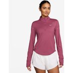 Nike Swift Zip  Damen  Longsleeves lila Größe L Trailrunning | Laufen  Elastis