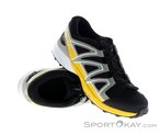 Salomon Speedcross CSWP J Kinder Traillaufschuhe-Schwarz-34