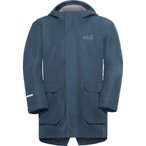 Jack Wolfskin 3in1 Canvey  Kinder  Doppeljacke blau Größe 116 Trekking  Isolie