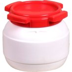basic Nature Weithalstonne rund  Brotdosen & Behälter Wandern   Größe 15.4L w
