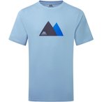 Mountain Equipment Twin Peaks  Herren  T-Shirts blau Größe M Lifestyle  Widers