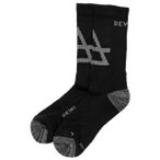Devold - Hiking Merino Medium Sock - Wandersocken 35-37 schwarz