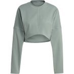 ADIDAS Damen Sweatshirt YGA ST CRO SWT, Größe XS in Grau