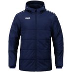 JAKO Kinder Coachjacke One mit Kapuze, Größe 140 in Blau