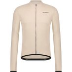 SHIMANO VERTEX Thermal Long Sleeve Jersey, Beige, Größe XXXL in Beige