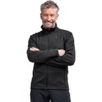SCHÖFFEL Herren Unterjacke Fleece Jk Style Pine MNS, Größe 46 in Schwarz