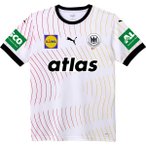 PUMA Herren Shirt DHB Home Jersey SS25 with sponsor, Größe L in Pink
