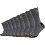 CAMANO Herren Socken Online Work Socks 9p, Größe 39-42 in Grau
