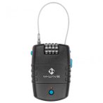 M-Wave - Lock'n'Roll Alarm - Fahrradschloss Gr 1,6 x 730 mm grau