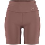 Craft Essence 3 Short Tights Damen  Laufhose braun Größe S Trailrunning | Trai