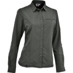 MAUL Damen Bluse Hochalm UV50 - SP - 1/1 Bluse, Größe 44 in Grau