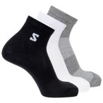 Salomon - Everyday Lite Quarter 3-Pack - Multifunktionssocken 36-38 schwarz
