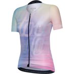 Dotout Crew Trikot Damen  Radtrikots lila Größe L Rennrad  Schnell trocknend