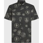 O'NEILL Herren Hemd PRINT SHIRT, Größe M in Weiß