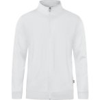 JAKO Herren Funktionsjacke Sweatjacke Doubletex, Größe L in Weiß