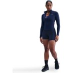 NIKE Damen Unterjacke W NK ONE DF FZ FITTED JKT, Größe L in Weiß