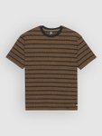 Quiksilver Okano Jacquard T-Shirt black horizons horizontal Gr. L