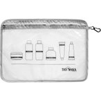 Tatonka Zip Flight Bag A4 - transparente Kulturtasche grey