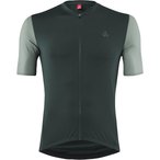 Löffler Skys Clear Mid Half Zip Trikot Herren  Radtrikots gruen Größe XXL Gra