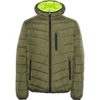 CHIEMSEE Jacke mit leicht glänzender Optik, Größe XXL in Braun