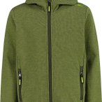 CMP Kinder Kapuzensweat KID JACKET FIX HOOD, Größe 128 in Grün