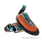 Scarpa Helix Damen Kletterschuhe-Orange-39,5