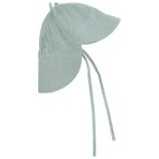 Huttelihut - Kid's Summer Hat Ears Muslin - Hut Gr 44 cm - 3-6 Months grau/türk