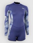 Ion Amaze Shorty 2.0 Ls Back Zip Neoprenanzug black / mural Gr. S