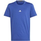 ADIDAS Kinder Shirt Training AEROREADY Heather Kids, Größe 140 in Blau