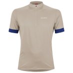 Löffler - Bike Shirt Half-Zip Pukka - Radtrikot Gr 50 grau