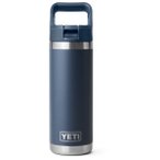 Yeti Coolers - Rambler Bottle C Straw - Isolierflasche Gr 532 ml blau