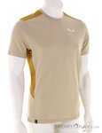 Salewa Puez Hybrid Dry'Ton Herren T-Shirt-Beige-XXL
