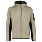 CMP - Jacket Fix Hood with Sleeve Pocket - Fleecejacke Gr 46 beige