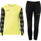 UHLSPORT Torwart-Sets REACTION GOALKEEPER SET JUNIOR, Größe 164 in Gelb