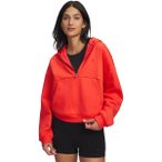 UNDER ARMOUR Damen Kapuzensweat UA ICON FLEECE HZ HOODIE, Größe L in Rot
