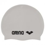 Arena - Classic Silicone - Badekappe weiß/schwarz